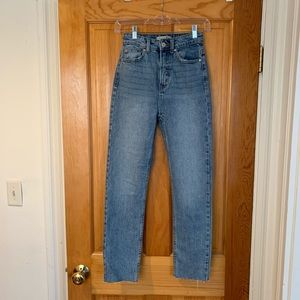 New mom jeans stretch denim size 0